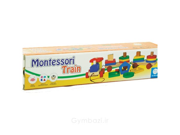 قطار مونته سوری چوبی