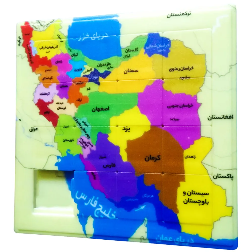 جدول هوش نقشه ایران
