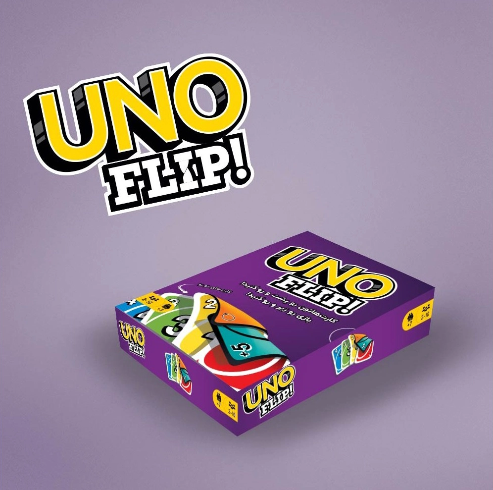اونو فلیپ 112 کارت (Uno Flip)