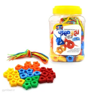 نخ و مهره رنگی