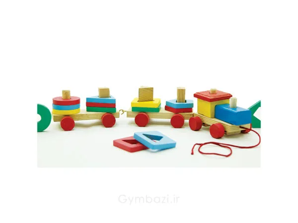 قطار مونته سوری چوبی