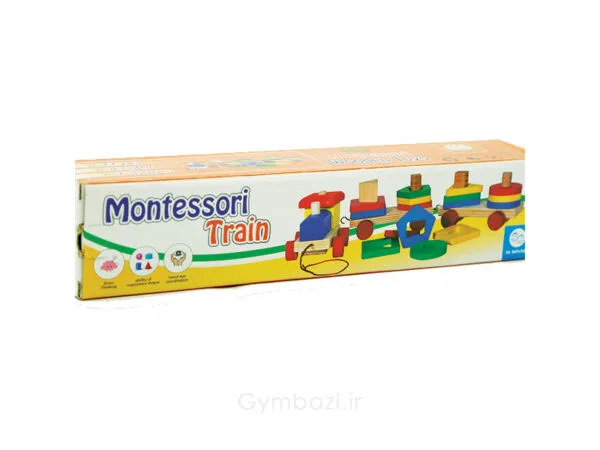 قطار مونته سوری چوبی